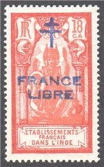 French India Scott 162 Mint
